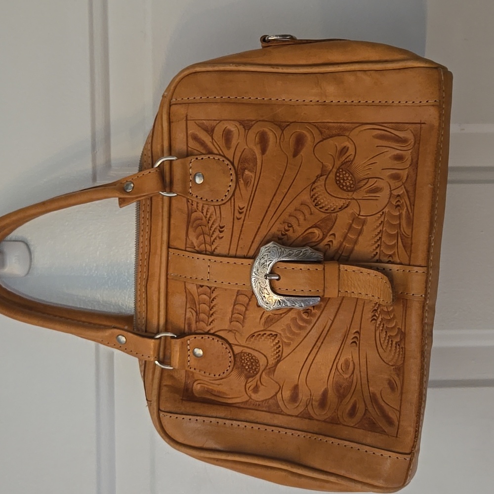 Force Ten Western Leather Handbag